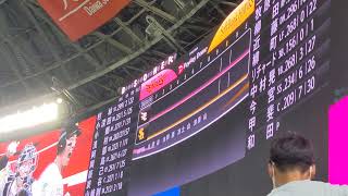 2023.8.13 東北楽天イーグルス スタメン応援歌1-9