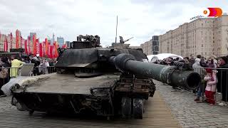 Russia exhibits Western 'trophy' tanks captured in Ukraine | REUTERS