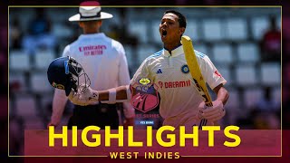 Highlights | West Indies v India | Jaiswal & Rohit Hit Tons | 1st Cycle Pure Agarbathi Test Day 2
