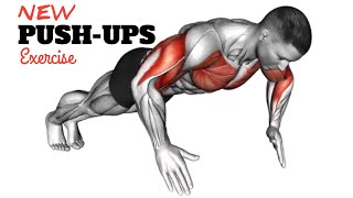 Best 8 NEW PUSH-UP workout -(Chest, Shoulder, Triceps)