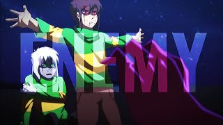 ENEMY - Glitchtale - AMV - ep 9 = Camila Cuevas