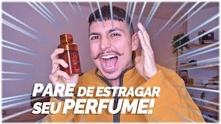 Os Maiores Erros ao Passar Perfume