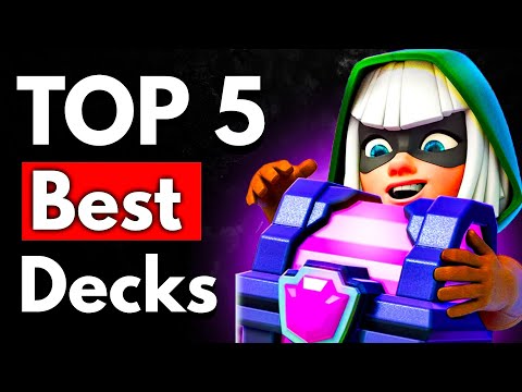 TOP 5 *MEJORES* mazos en Clash Royale (agosto de 2024)