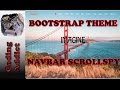 Bootstrap Theme 44 - Scroll Spy