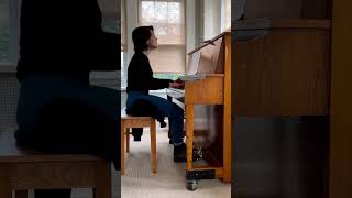 Florence Pugh Playing Piano