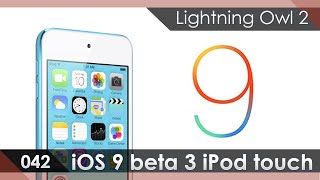 iPod touch 5 iOS 9 beta 3