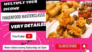 FINGERFOOD BUSINESS VSL . HAVE YOU ALWAYS WANTED TO START A SMALLCHOPS BUSINESS?