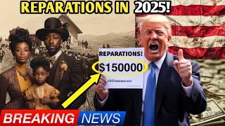 REPARATION Payments Approved: An Increase From $350k to $151 Million For Each African American!