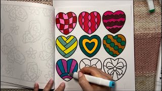 Color with me (ASMR) | adult coloring books | whispers for sleep