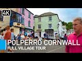 Walking Polperro, Cornwall, England | Village and Harbour Tour 4k Virtual Walk