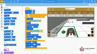 VexCode VR Disk Mover Challenge