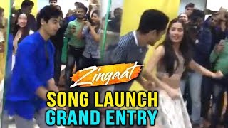 Zingaat Song Launch | Janhvi Kapoor And Ishaan Khattar GRAND ENTRY