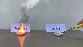 Flash Point - Gasoline Vs Diesel