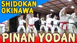 PINAN YODAN - OKINAWA SHIDOKAN shorin ryu