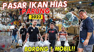 BORONG !! BELI SEMUA JENIS IKAN BIKIN KOSONG LAPAK NYA, BELANJA 1 MOBIL PENUH!!