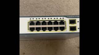 Cisco Catalyst 3750G POE 24 Port Switch