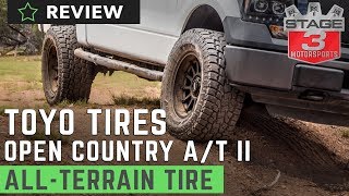 Toyo Open Country A/T II All Terrain Tire Review