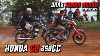 AMAN DARI RAZI*✌! MOTOR ROADRACE HONDA CB 250CC PACU LINTASAN DRAG TANAH