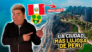 VISITANDO la ZONA más EXCLUSIVA DE PERU 🤑 *Miraflores* 💰