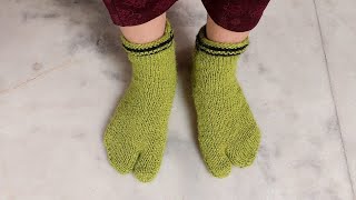 बहुत आसान तरीके से जुराब में पंजा और अंगूठा कैसे बनाएं,How to make Thumb in Socks(step by step)