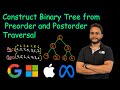 Construct Binary Tree from Preorder and Postorder Traversal | Leetcode 889