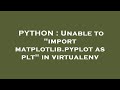PYTHON : Unable to 