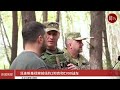 乌克兰总统泽连斯基视察前线豹2坦克和cv90战车