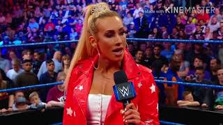 Sexy Asuka crashes carmella's Royal Mellabration-smackdown May17 ,2018