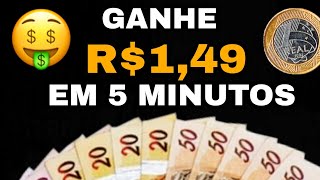 🔥GANHE R$59,60 FÁCIL - SAQUE O VALOR MÍNIMO HOJE - como ganhar dinheiro na internet - EARN MONEY