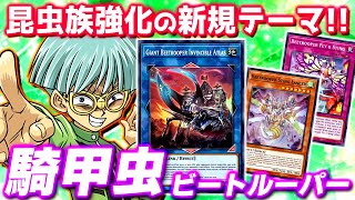 【遊戯王】昆虫族強化の新テーマ！「騎甲虫（ビートルーパー）」【ゆっくり解説】