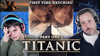 TITANIC - PART 1 (1997) FIRST TIME WATCHING - MOVIE REACTION! EPIC!