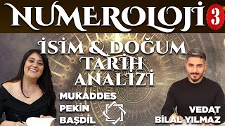 Numeroloji, İsim ve Doğum Tarihi Analizi | Vedat Bilal Yılmaz \u0026 Mukaddes Pekin Başdil