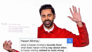 Hasan Minhaj Answers the Web's Most Searched Questions | WIRED