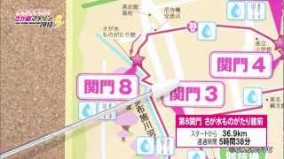 関門の閉鎖時刻をチェックしよう【さが桜マラソン2013】