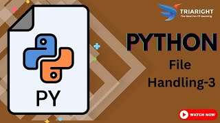 File Handling in Python | Working with CSV and Text Files | Python Tutorial Chapter 21 – Part 3