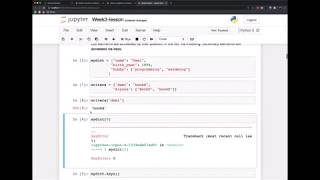 Python Bootcamp Data Analysis for Beginners - Lesson3