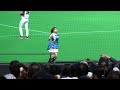 ファイターズガール 滝谷美夢さんと辻菜穂子さんの「うーいーうっあっあー」