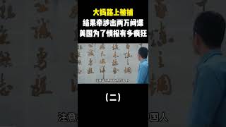 大媽路上被捕，結果牽涉出兩萬間諜，美國為了情報無所不用其極 #科學腦洞上分賽