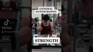 Hypertrophy workout to build muscle and gain strength #fitness #shorts #bodybuilding #strength