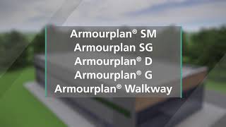 IKO Armourplan PVC single ply roofing membranes