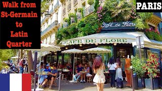 🇫🇷PARIS : Walk from Saint-Germain des Prés to Latin Quarter