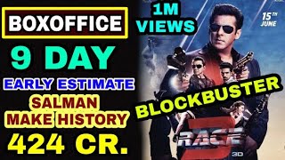 Race 3 Boxoffice Collection, Race 9th day Boxoffice Collection, Salman khan Breaks Bollywood Record