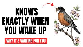 The Bird That Knows Exactly When You Wake Up — And Why It’s Waiting for You