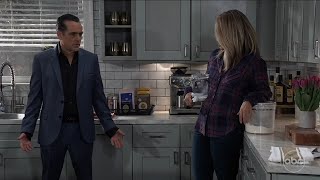 Sonny Tells Carly About Avery's 50/50 Custody Share with Ava on General Hospital (Feb. 17, 2025)