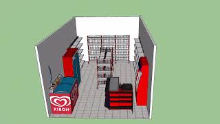 desain minimarket 4 x 6