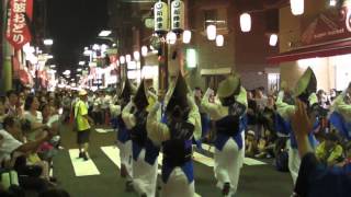 北町阿波踊り　新粋連流し2 2014 7 26