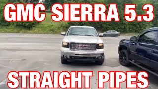 2011 GMC Sierra 5.3L EXHAUST w/ STRAIGHT PIPES!