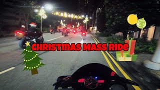 Christmas Mass Ride I Singapore Motorcycle I YZF Yamaha R6