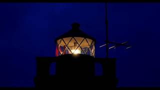 Calming Lighthouse Fog Horn and Ocean Ambience - For Sleep, Insomnia, Relaxation, Meditation, Study