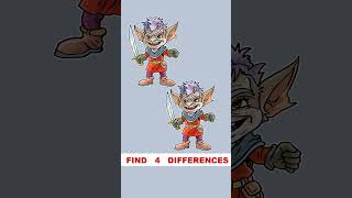 Find four differences#742 #puzzle